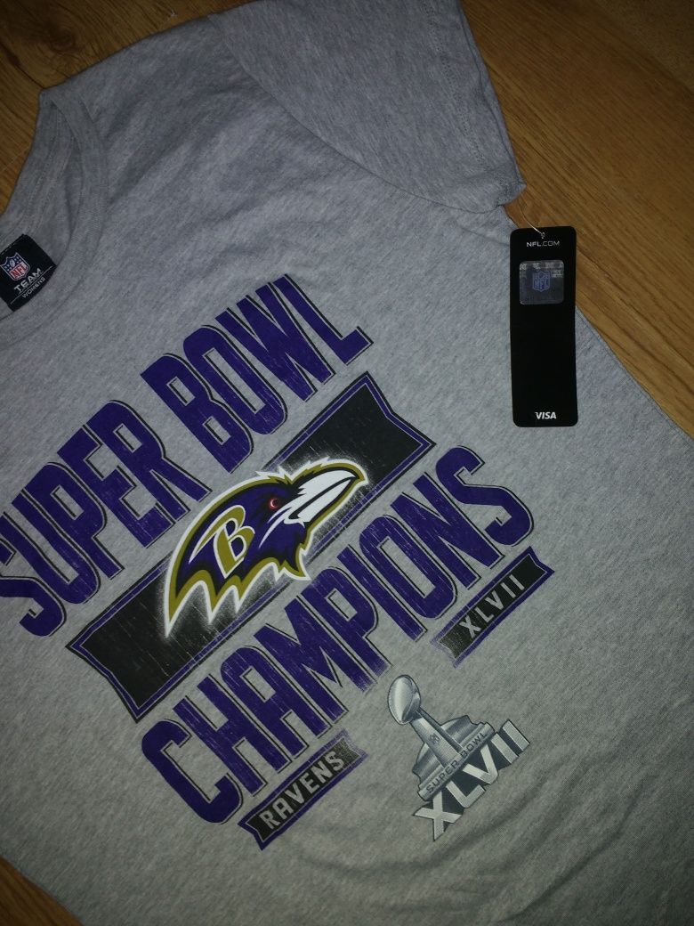 Tricou damă NFL Baltimore Ravens Super Bowl mărimea L