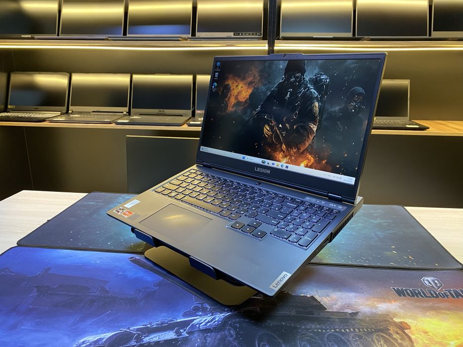 Игровой Ноутбук LENOVO LEGION 5 AMD Ryzen 5-4600H! 16GB! RTX 2060 6GB
