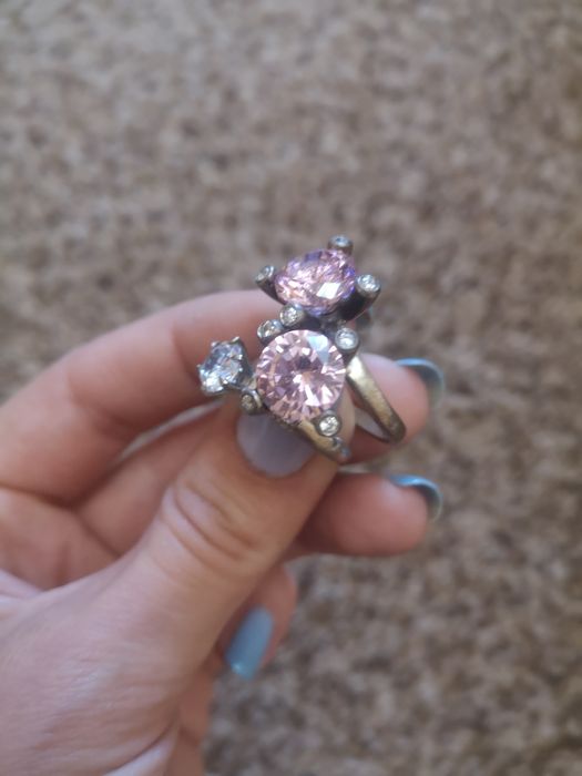 Сребърни пръстени с голям камък