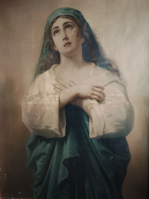 Vind urgent tablou de Anton Ebert sec.XVIII . Dimensiunea 100X76 cm .