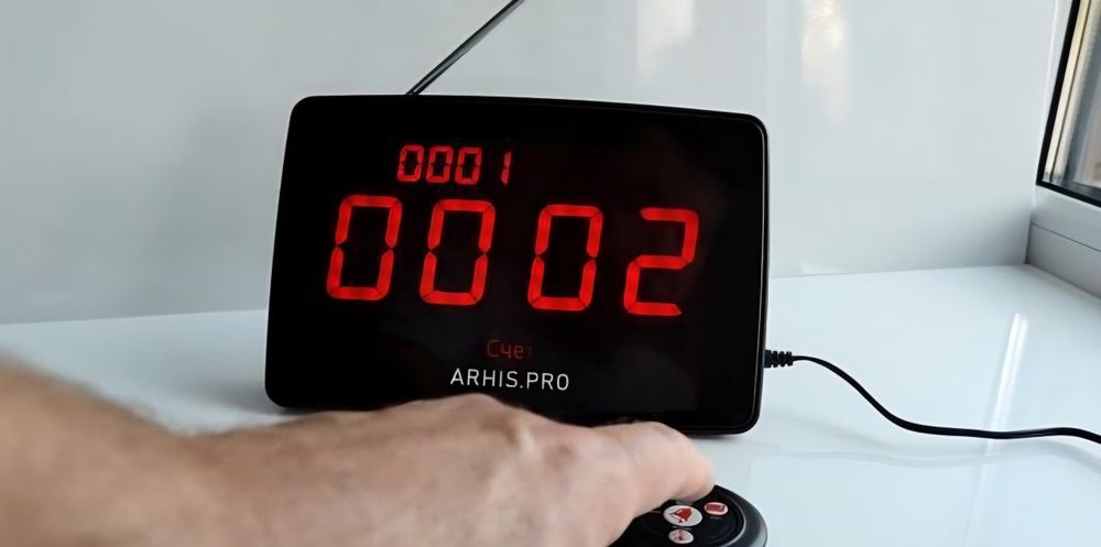 Табло для Кнопок вызова Вызов Официанта Персонала