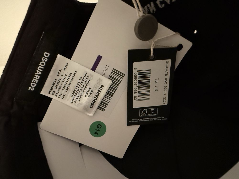 Sapca dsquared2 icon origianla / autentica