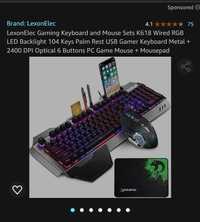 Tastatura + mouse de gaming