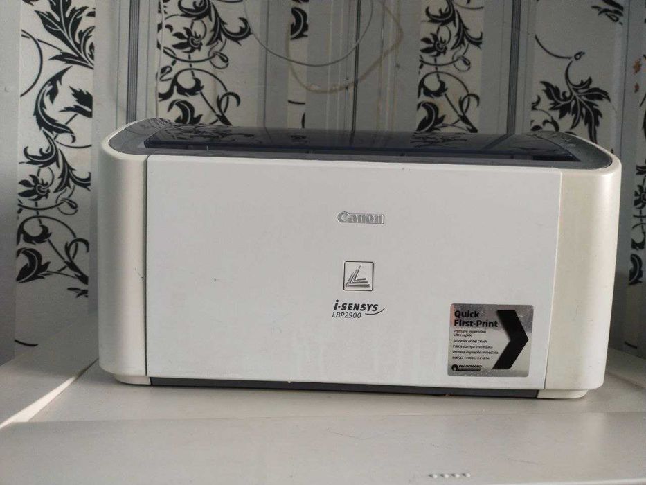 Принтер Canon lbp2900, холати аъло, кабеллари бор, гарантияси бор.