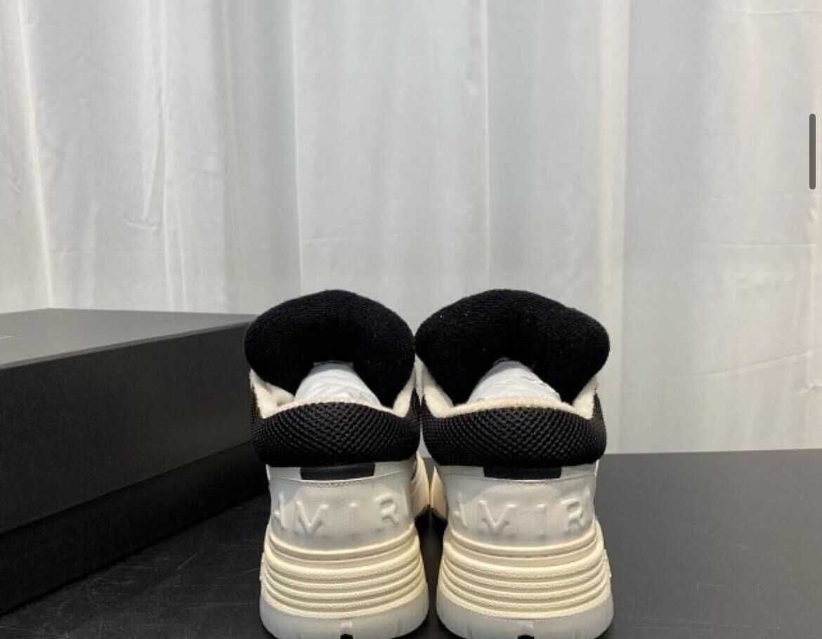 Adidasi Amiri Ma 1 Black & White
