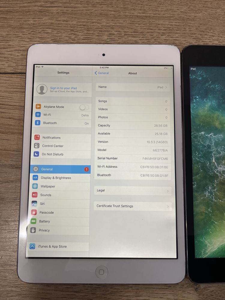 Apple iPad mini 2