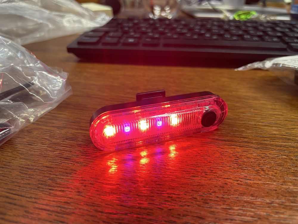 стоп за велосипед LED