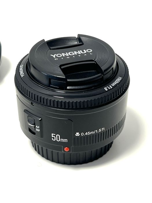 Obiectiv foto DSLR Yongnuo YN 50mm f1.8 pentru Canon