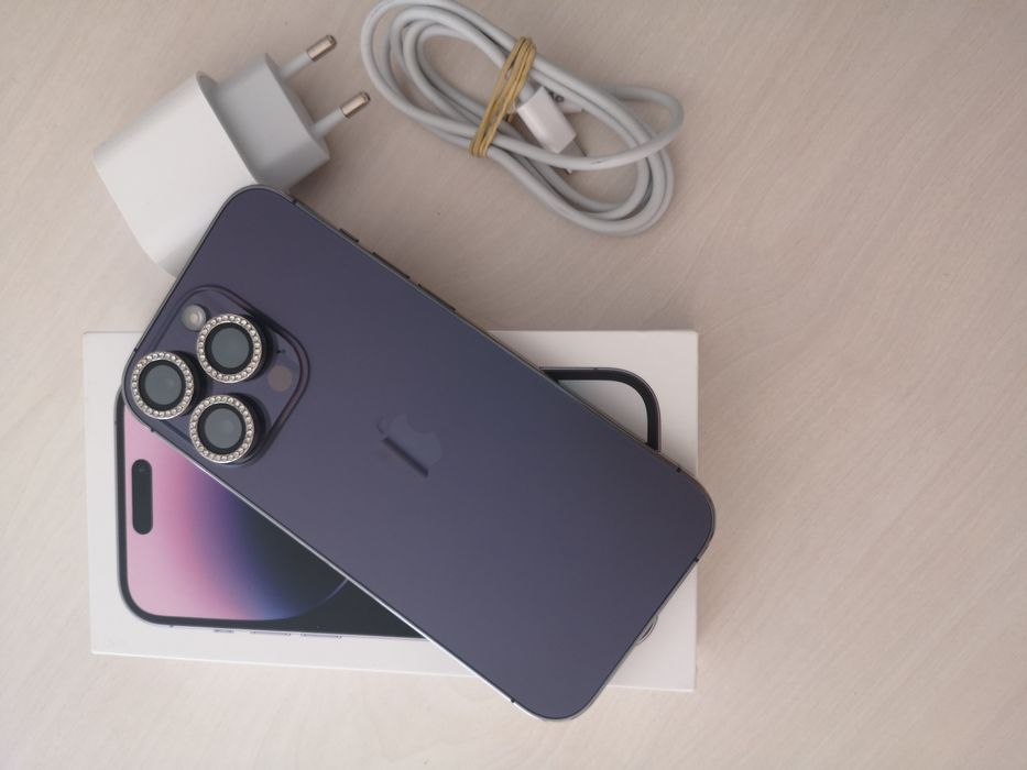 Iphone 14 pro Purple /100 %Battery health