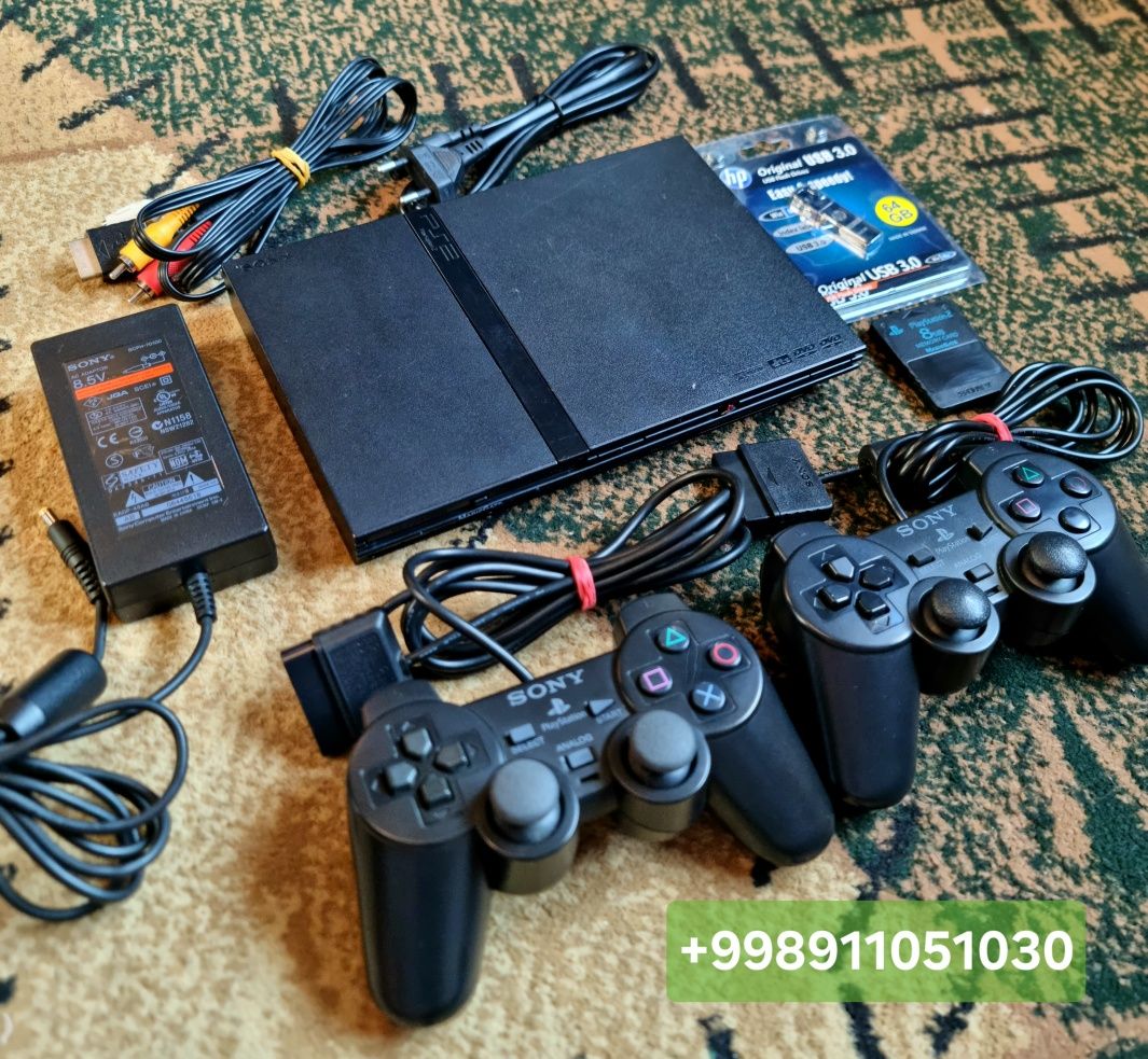 PlayStation 2 slim proshifka qilingan