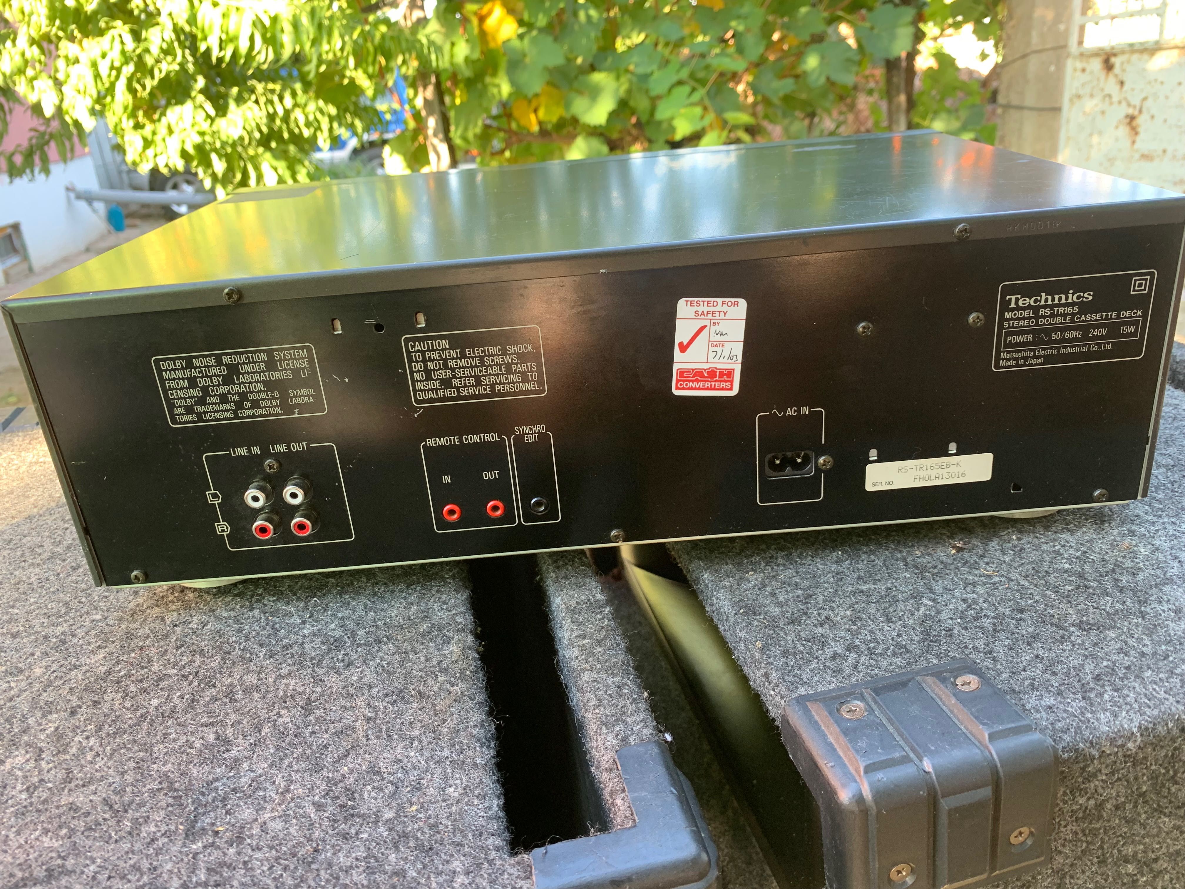 Technics RS-TR165 касетен дек