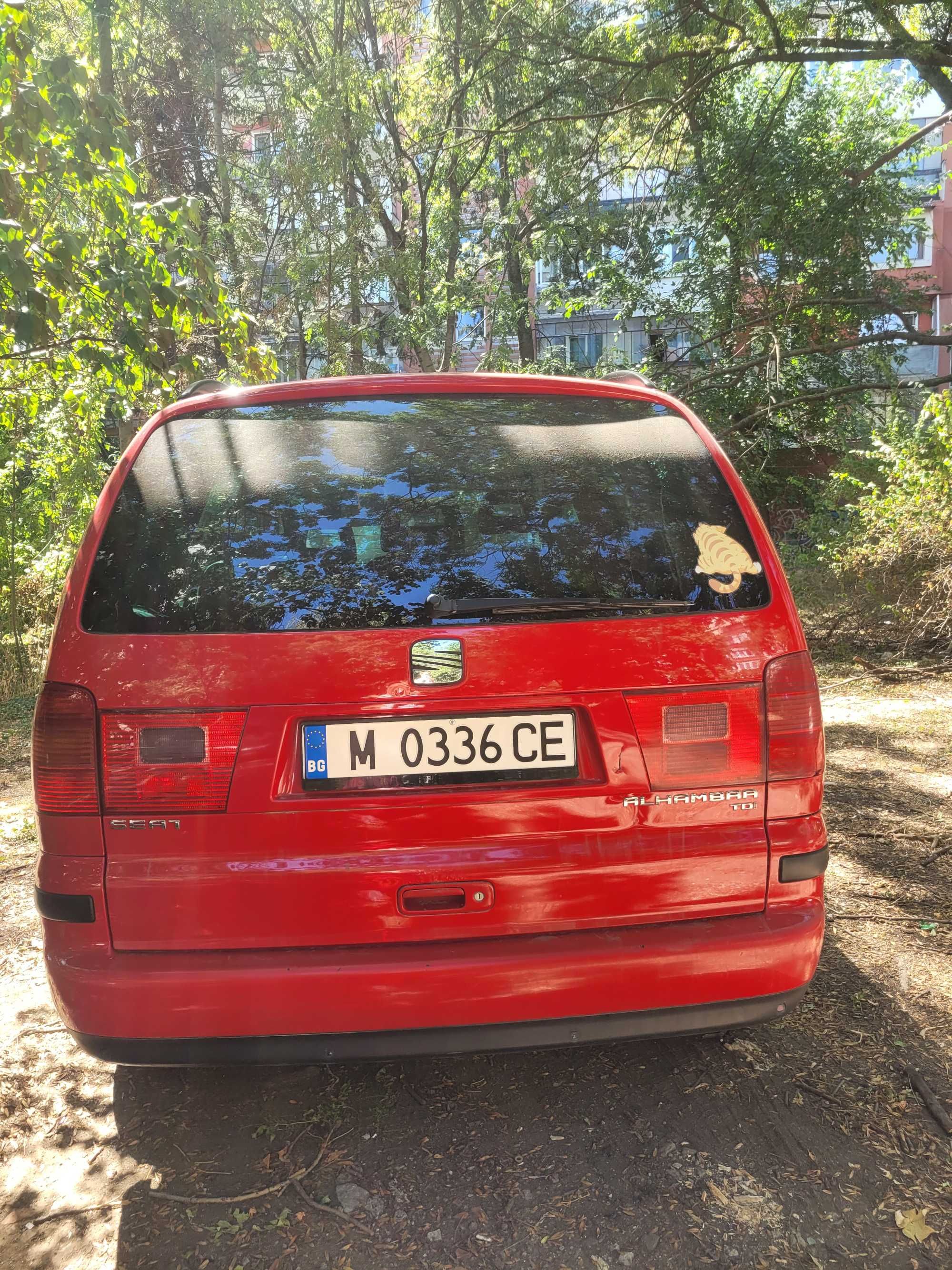 Seat alhambra  1.9. 2005