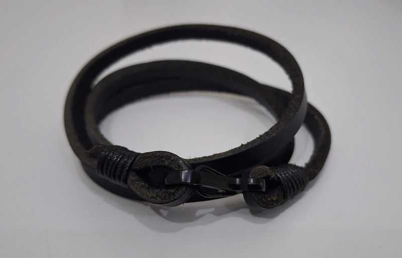 Brățară wrap din piele bovină