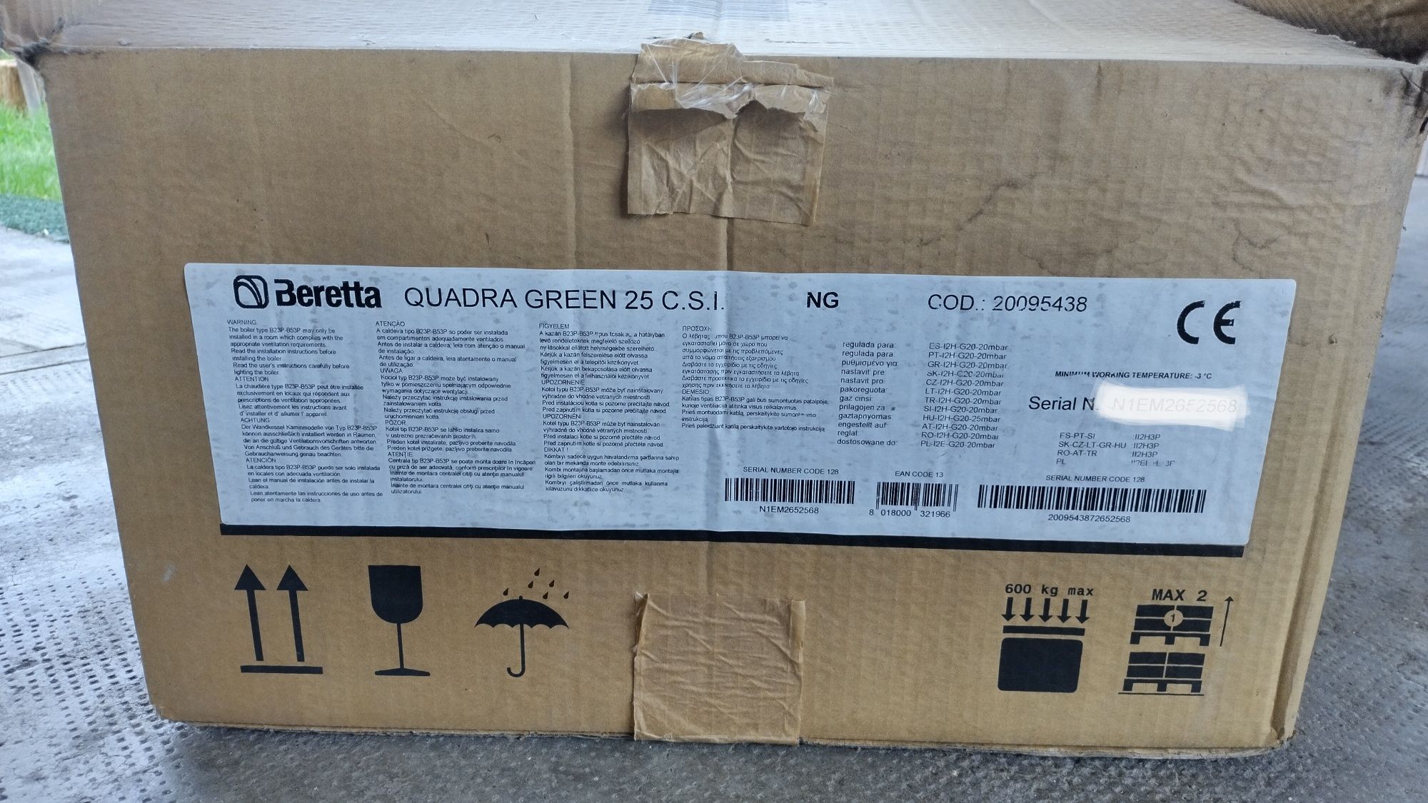 Centrală termică în condensare Beretta Quadra Green 25 CSI