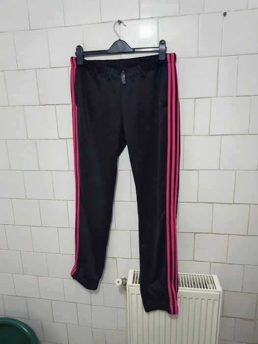 Pantaloni trening marca Adidas mărime L culoare neagra originali