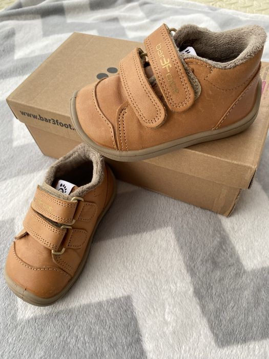 Papuci Barefoot piele marimea 23