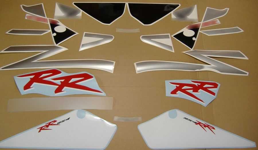 Стикери Honda CBR 954RR Fireblade хонда цбр 954 rr рр лепенки sc50