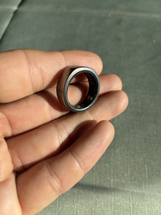 Oura ring Gen 2 brushed silver size 10