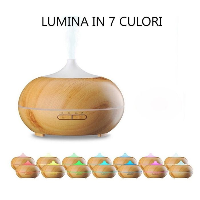 Umidificator difuzer difuzor uleiuri aromaterapie cu muzica bluetooth