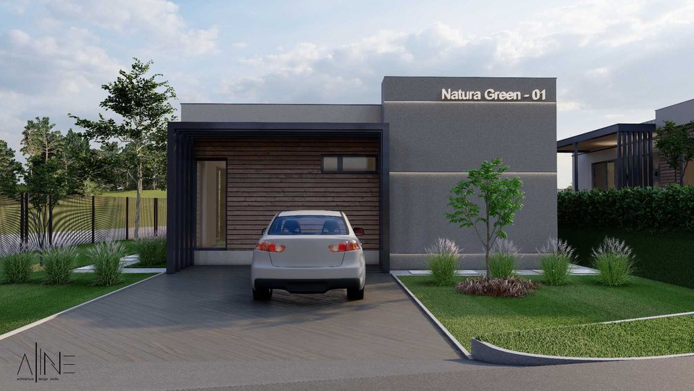 Casa moderna, Natura, View, Open Space, la cheie, numai bagajele.