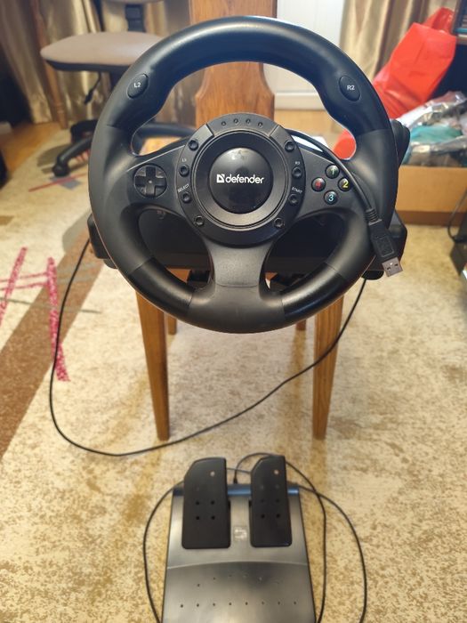 Игровой Руль Defender Forsag Drift GT