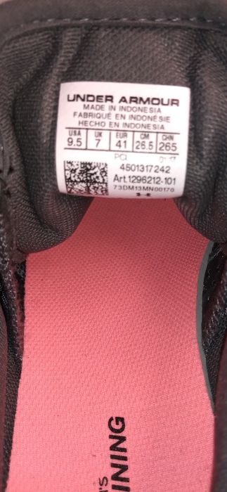adidași UNDER ARMOUR mărimea 41
