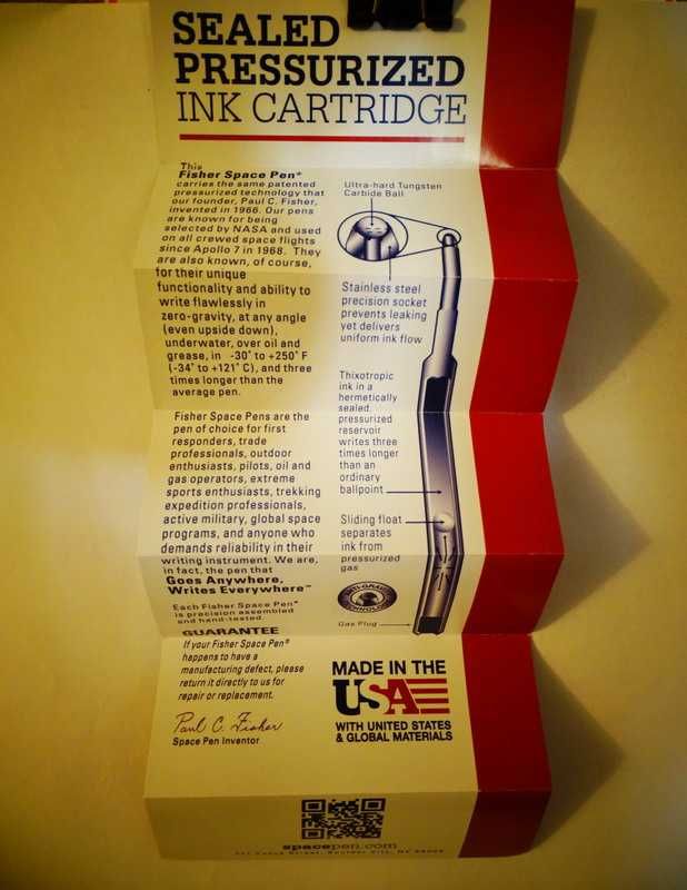Луксозна химикалка Fisher Space Pen