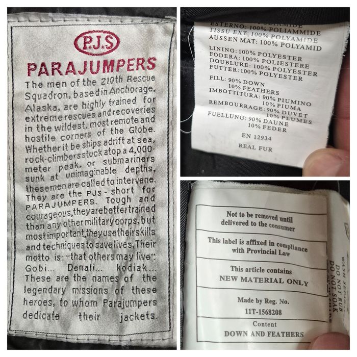 Geacă de lux 2 in 1 Parajumpers Masterpiece Series, Puf, Bărbați - M