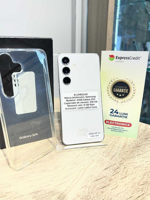 (Ag42) Samsung S24 256GB 8GB B12482 2 Ani Garantie!