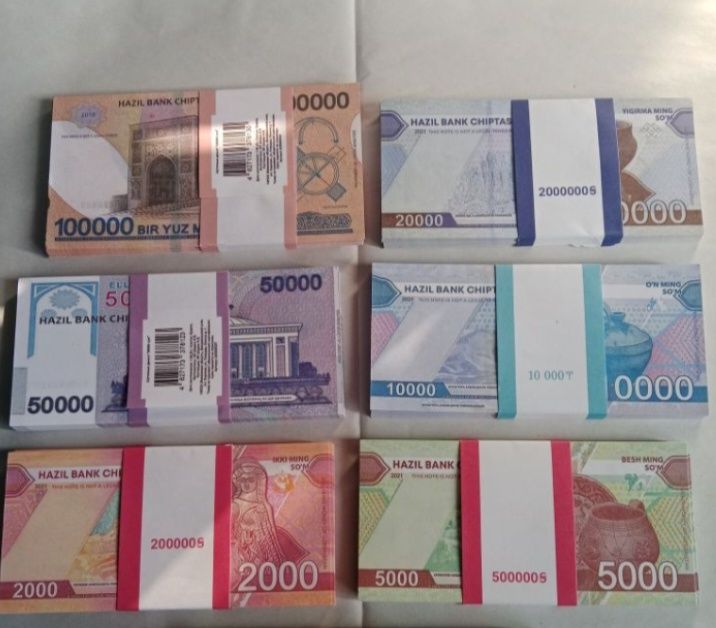 Продам сувенирные купюры