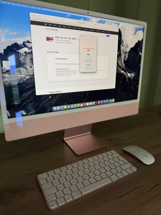 Apple iMac 24-inch M1 * La cutie * tastatura+mouse