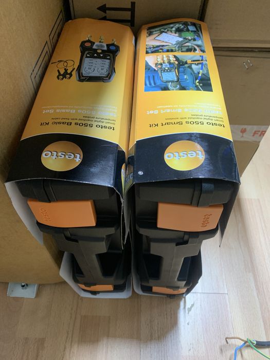 Baterie manometre testo 550s 05645502 clesti wireless geanta nou