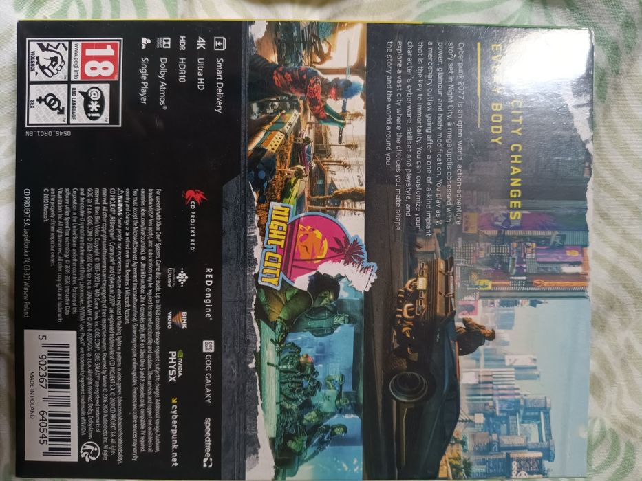 Cyberpunk 2077 - Xbox one/x