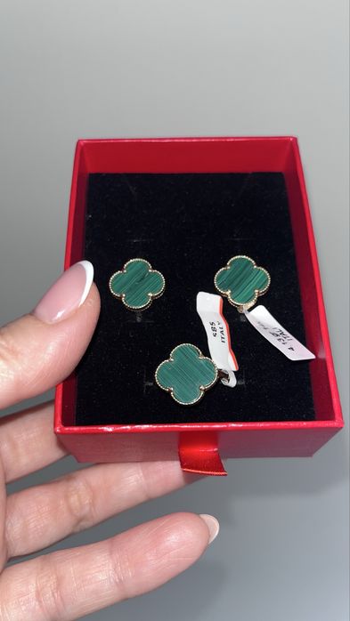 Продам новые серьги и кольцо 17р