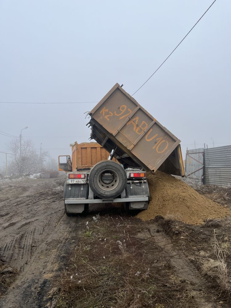 Щебень, песок, отсев