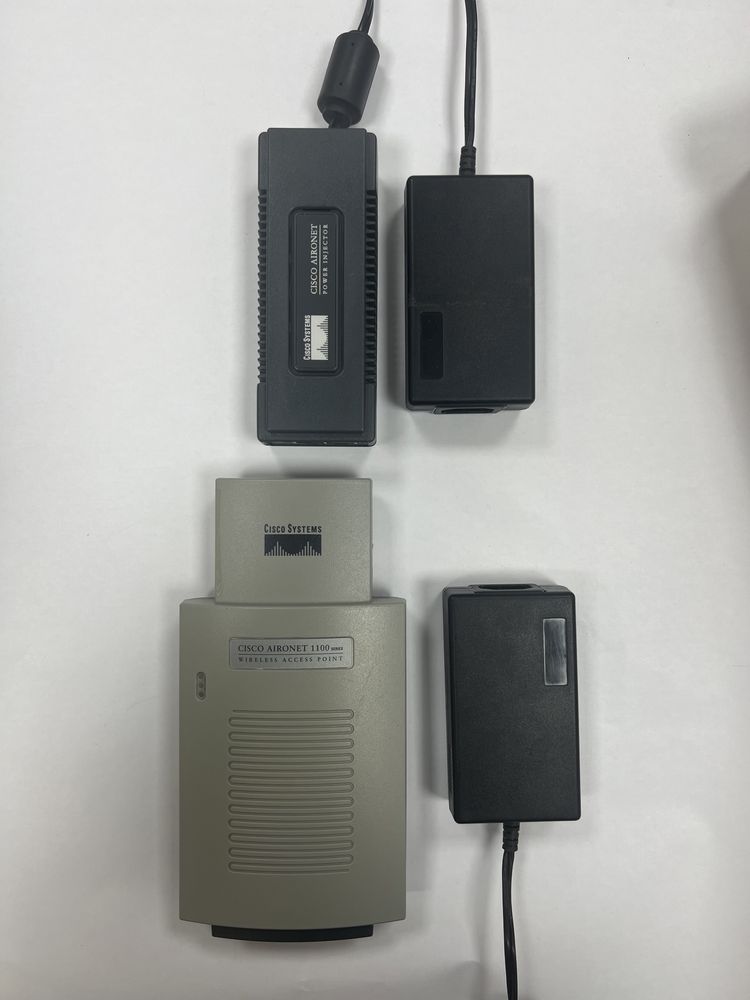 Cisco 7921, aironet 1100, power injector