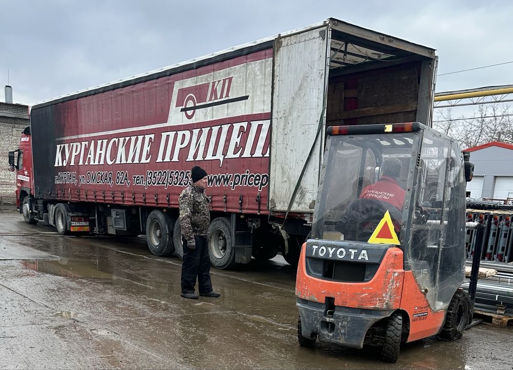 Прицеп новый двухосный