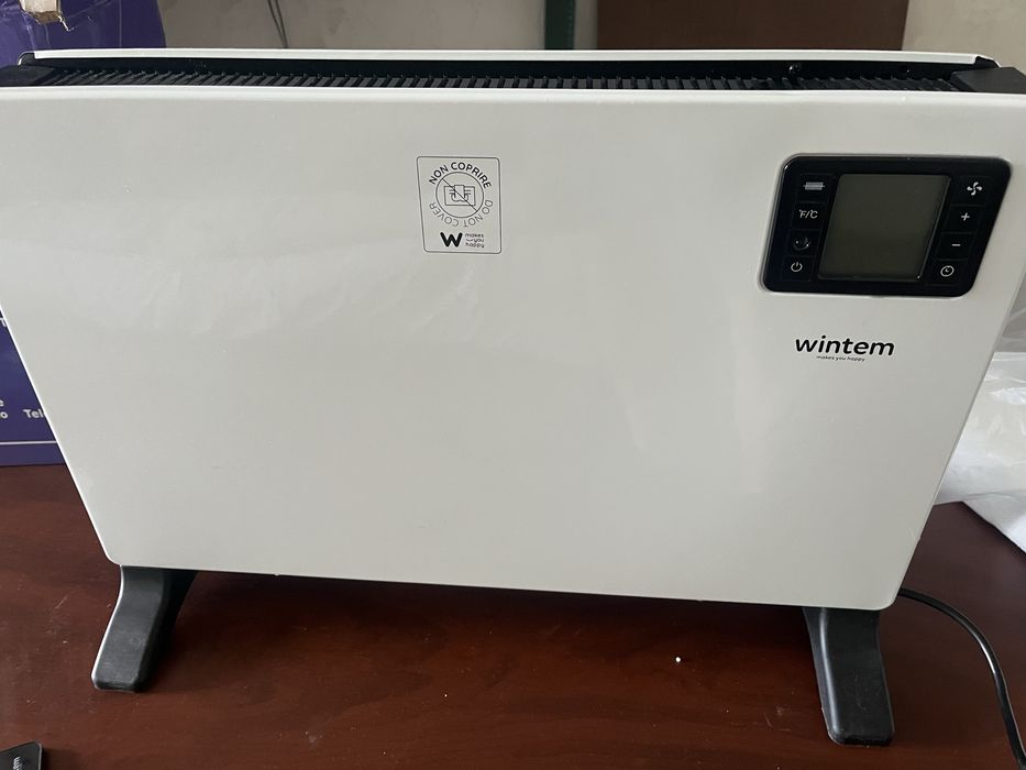 Електрически конвектор WinTem TITUS – като нов, почти неизползван!