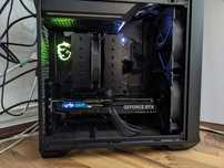 Gaming Pc, Ryzen 7 9800X3D/ RTX 4070 SUPER/ 6000 RON fara placa video