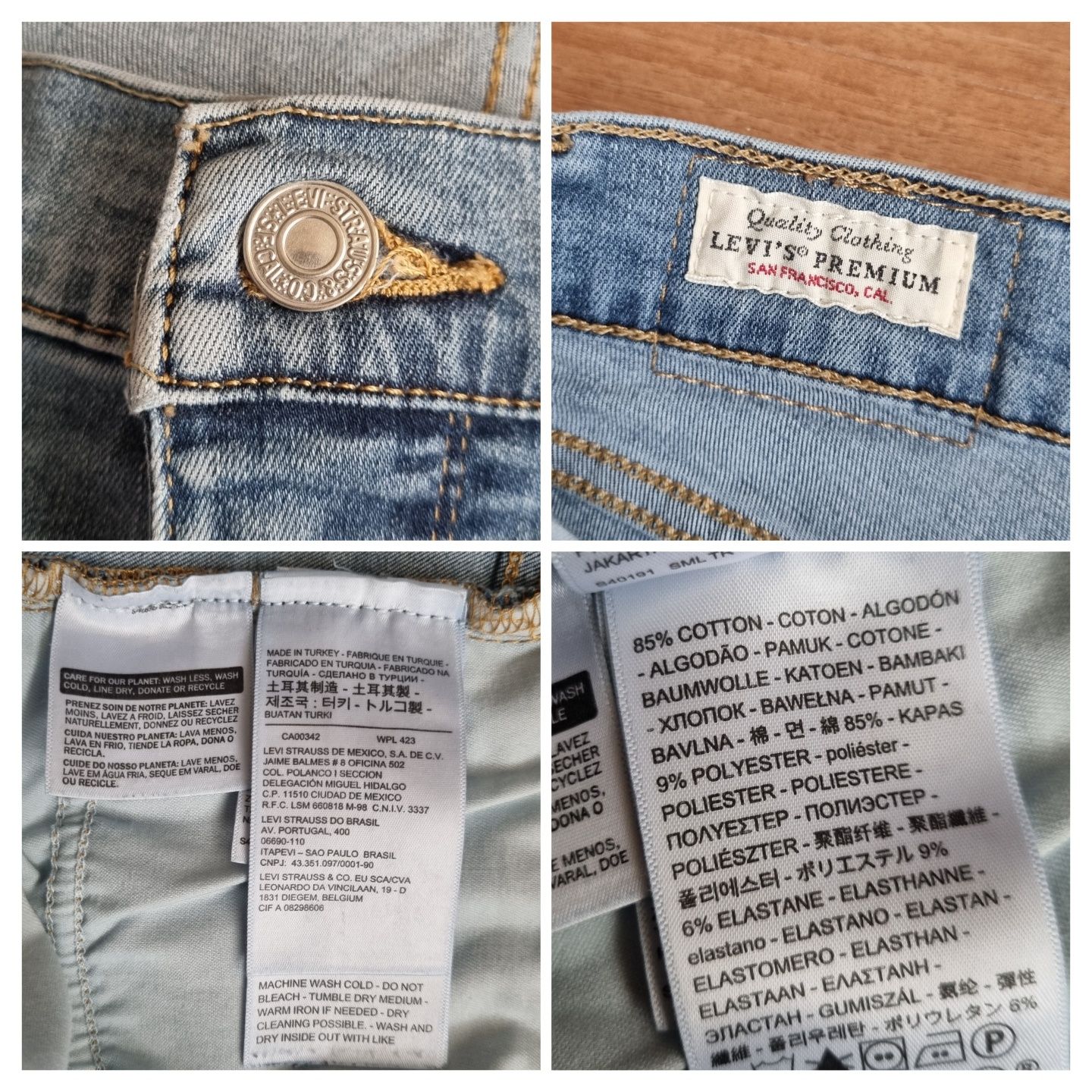 Blugi Levi's Premium, Barbati - W34