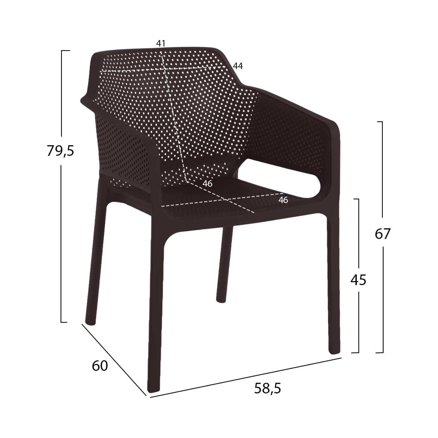 Scaun de luat masa de gradina Apec HM5929