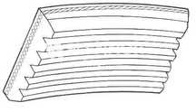 Curea transmisie Contitech 6PK1623 Volvo 960 2 (964) 850 Combi (Lw) 960 2 Combi (965) 960 (964) 850 (Ls) V40 Combi (Vw) Golf 5 (1K1) Touareg (7P5) Passat (3C2) Eos (1F7, 1F8) 960 Kombi (965) S40 1 (Vs