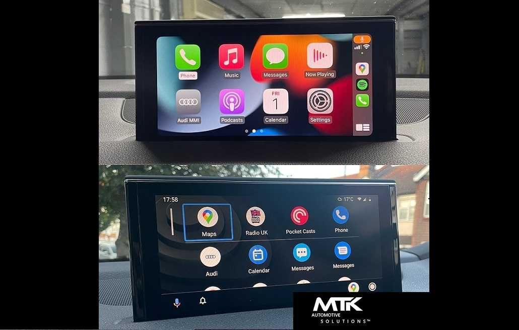 carplay android auto Audi VW Mercedes