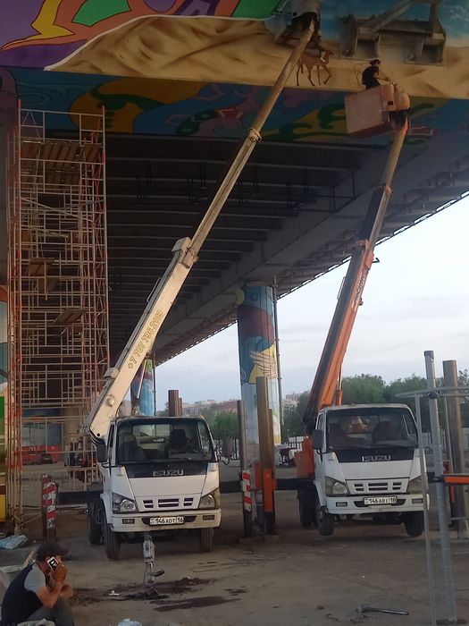 Услуги Автовышки!!! 24/7 вылет стрелы 16м Телескоп.