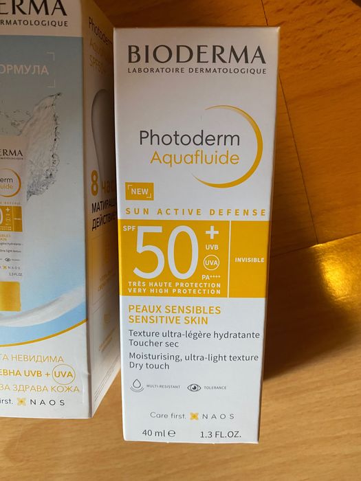 Слънцезащитен крем Биодерма Aquafluid SPF 50