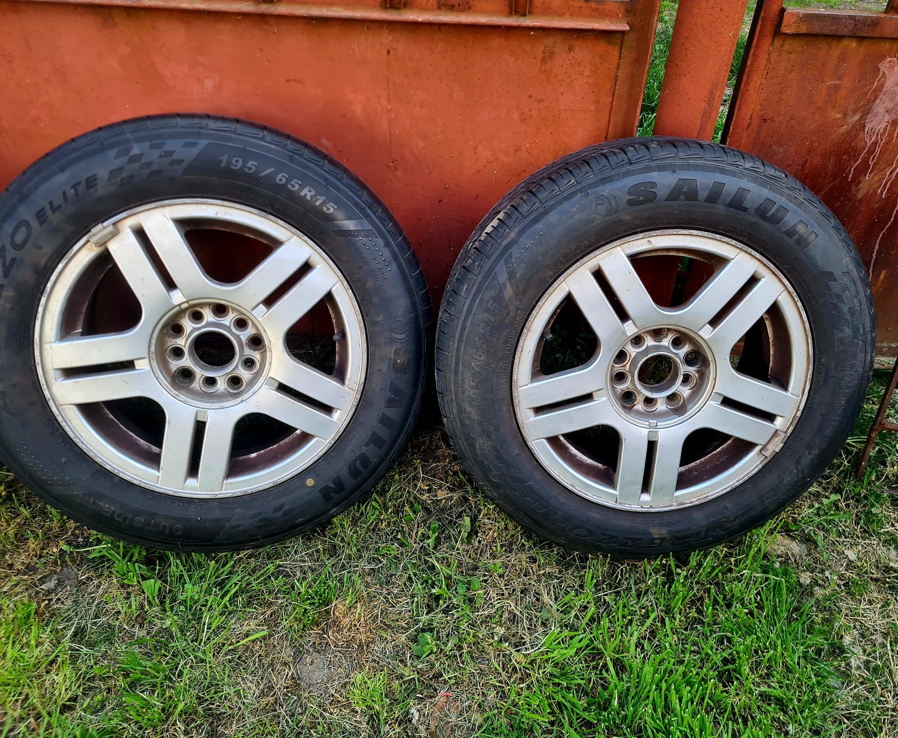 VW Passat 5 4 бр.лети джанти 15 с летни гуми Sailun Atrezzo 195/65/15