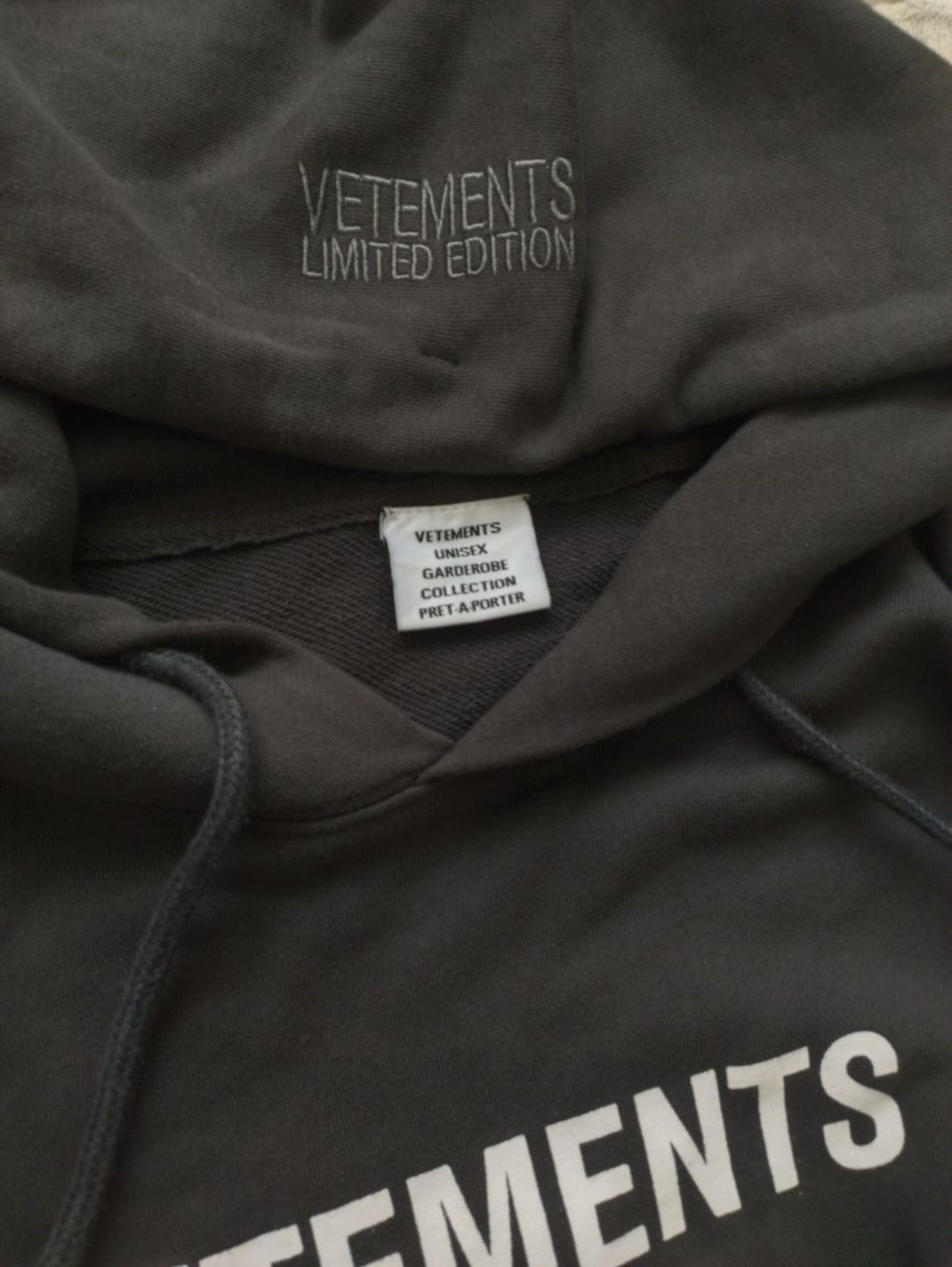 Худи Vetements limited edition