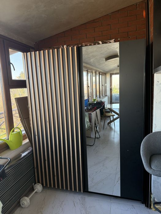 Гардероб двукрил с плъзгащи врати