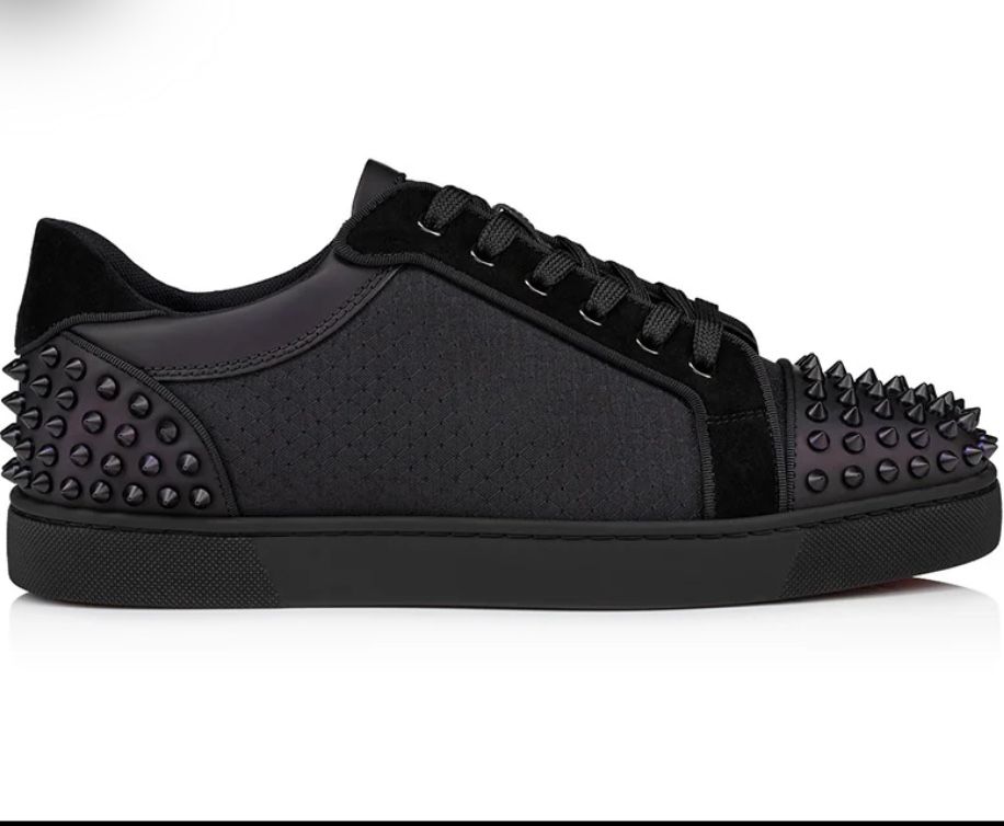 christian louboutin purple shed