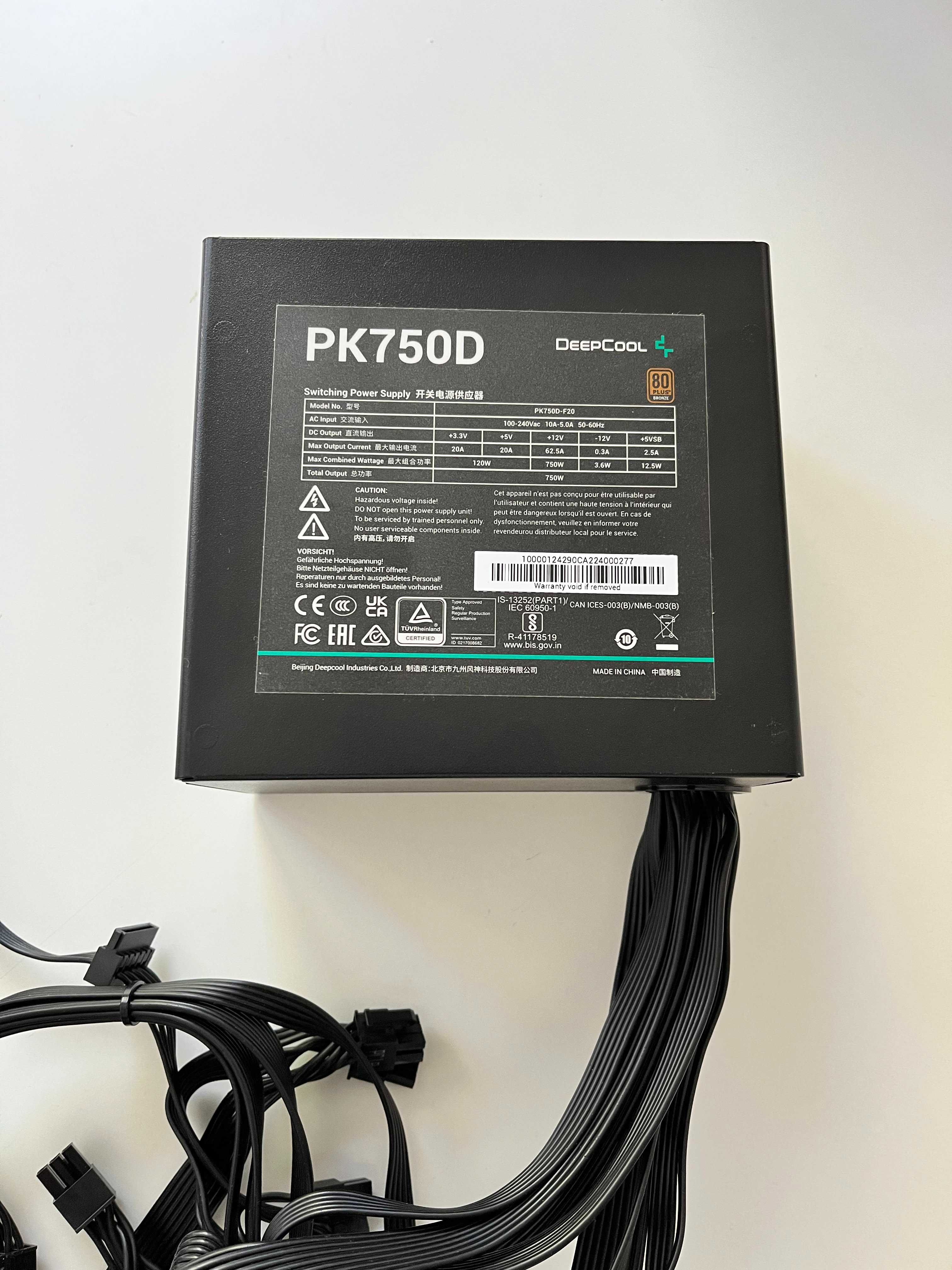 Захранване DeepCool PK750D